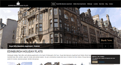 Desktop Screenshot of edinburghholidayflats.com